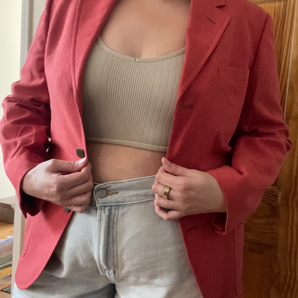 Orange Suit Jacket
